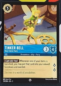 Disney Lorcana - Tinker Bell - 157/204 - Súper Raro Sin Lámina - En las Tierras de las Tintas - Imagen 1 de 1