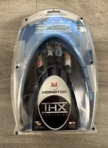 Monster Ultra 600 Stereo Audio Interconnect Cable 8ft - Picture 1 of 2