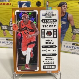 2022-23 Pascal Siakam 35/49 Orange Season Ticket