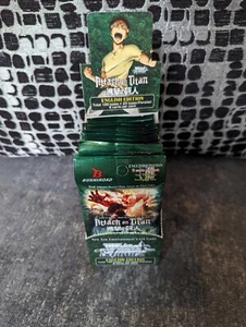Bushiroad Weiss Schwarz Attack On Titan Volume 2 Booster Packs - Picture 1 of 4