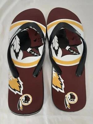 Chanclas de playa/sandalias degradadas Washington Redskins para mujer (talla 10) Foto 1 de 4