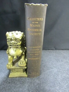 COLLECTIONS OF THE MAINE HISTORICAL SOCIETY The Baxter Manuscripts 1916 Vol XXll - Picture 1 of 12