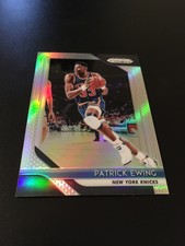 2018-19 Panini Prizm Prizms Silver #105 Patrick Ewing New York Knicks