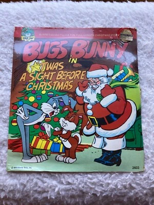 Peter Pan Records Bug's Bunny  Christmas 45 Record Sealed!!! - Image 1 of 2
