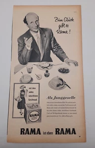 Clipping Ritaglio Pubblicità 1957 Rama Zúm gluck gibt es Rama - Picture 1 of 1