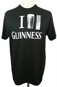 Nueva Camiseta Guinness Cerveza para Hombre Grande Negra Gráfica M12 - Imagen 1 de 5