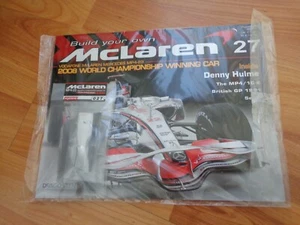 ISSUE 27 DEAGOSTINI 1/8 BUILD YOUR OWN MCLAREN MP4/23 LEWIS HAMILTON 2008 F1 CAR - Picture 1 of 1