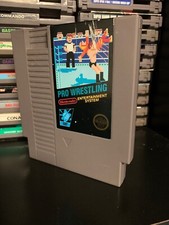 Pro Wrestling - Nintendo NES Video Game - 5 Screw Cart Only