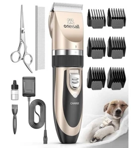 oneisall Dog Shaver Clippers Low Noise Rechargeable Cordless Electric Quiet - Picture 1 of 1