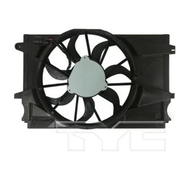 Conjunto de ventilador de doble rueda y segundo TYC 624060 para modelos Chevrolet Cruze 1.4 Turbo 2016-2018 Foto 1 de 4