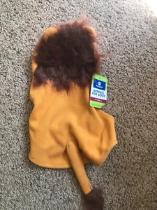 Top Pfote Hund Löwe Mantel/Jacke oder Halloween Kostüm XS VORTEILE WOHLTÄTIGE - Bild 1 von 1