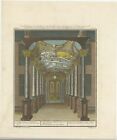 Antique Print of the Interior of the Governor General&#39;s home on Java by Heydt