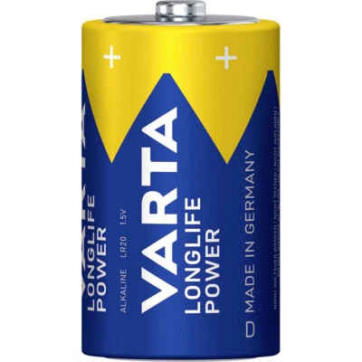 Batería Varta 4920121111 Longlife Power D 15800mAh 1.5V 20 un. Foto 1 de 2