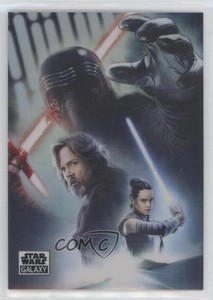 2021 Topps Chrome Star Wars Galaxy Refractor Bob Stevlic Luke Skywalker Rey 07ey