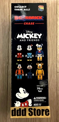 Medicom Toy BE@RBRICK CHASE MICKEY MOUSE & FRIENDS BEARBRICK 12-piece box Disney - Image 1 of 4