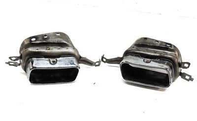 BMW 750 (F01) 2013-2015 4,4 L (N63) JUEGO DE 2 PUNTAS SILENCIADORAS ESCAPE IZQUIERDA Y DERECHA Foto 1 de 4