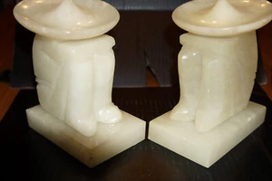 Tisch deko schlafende Mexikaner Onyx-Marmor-Naturstein Gewicht 2.4 kg. - Bild 1 von 8