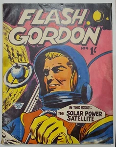 FLASH GORDON Comic #4 1963 SCI-FI BY LMILLER & CO. HACKNEY - Bild 1 von 7