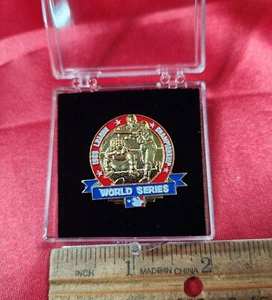 Vintage MLB Baseball 1988 World Series League Championship Enamel Lapel  Pin - Picture 1 of 6