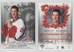 2003-04 Pacific Private Stock Titanium Retail /750 Brent Krahn #105 Rookie RC