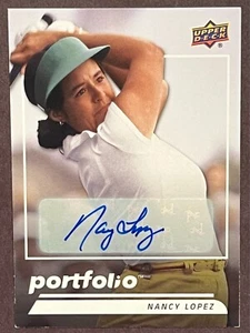 Portafolio de golf Nancy López de cubierta superior 2024 AUTO retratos a color paquetes de 1:320 #160 - Imagen 1 de 2