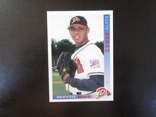 1999 Grandstand Danville Braves Elvis Perez Card (B60) Atlanta Braves