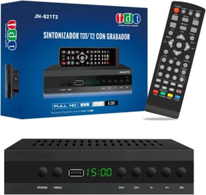 Decoder TDT HD 2024 HD DTT 1080P Registratore USB, Wifi, Hdmi, Scart- Dvb-T T2 H - Foto 1 di 12