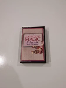 CANDLELIGHT MAGIC - 50 Romantic Piano Favorites Tape 1  Cassette - Picture 1 of 3
