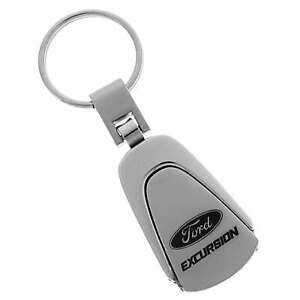 Ford Edge Black Tear Drop Metal Key Ring