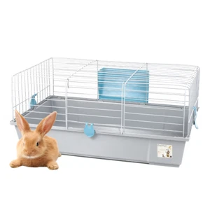Kaninchenkäfig Hasenkäfig Meerschweinchen Hasen Kaninchen Käfig Stall 80 cm - Bild 1 von 6