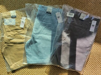 Pantalones Cortos Original Penguin Ligeros Micro Sarga Calce Ajustado Para Hombre Foto 1 de 4