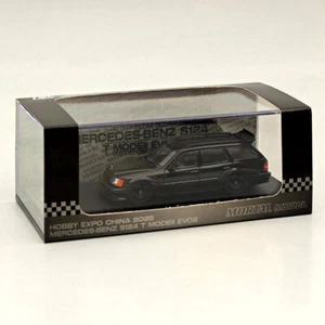 Mortal 1:64 MERCEDES-BENZ S124 T MODEII EVO2 Wagon Diecast Car Models Collection - Picture 1 of 12