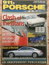 911 & Porsche World Magazine - February 2003 - Carrera 3.2 v 928GT, 4 door 911