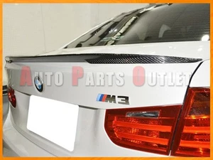 BMW F80 M3 Sedan 4Dr Performance Look Carbon Fiber Trunk Spoiler Wing Lip 2015 - Picture 1 of 4