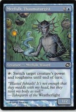 4 Merfolk Thaumaturgist - LP - Planar Chaos - mtg - x4 4x