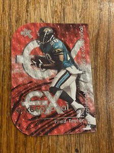 2000 E-X E-Xceptional Red #14 Fred Taylor SP DIE CUT INSERT RARE