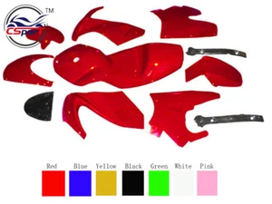 Fairings Pocket Bike Plastic Body Kit Fender Guard Cover Mini Moto Bike 47 49cc - Picture 1 of 16