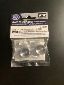 Tamiya 95579 Mini 4wd HG Heavy Aluminum Wheels For Low Profile Tires (2pcs) - Foto 1 di 1