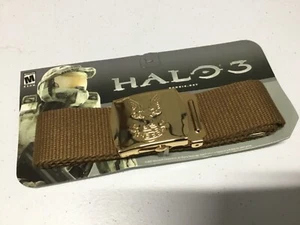 Rare New HALO 3 Game Belt UNC Master Chief 2007 Microsoft Corp Bungie XBOX - Picture 1 of 4