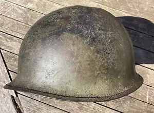 very original 1944 rear seam M1 US american combat helmet - Picture 1 of 10