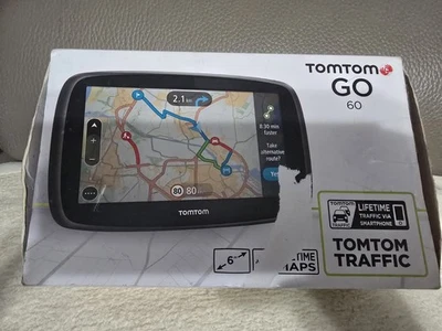 TomTom Go 60 Europe 6 Zoll Navi, Lifetime Maps & Traffic - Bild 1 von 4
