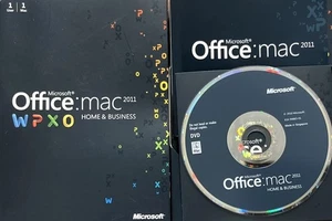 Microsoft Office for Mac 2011 Home and Business WPXO Like New Serial Included - Picture 1 of 6