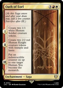 Oath of Eorl - NM - Lord of the Rings Commander LTC MTG - Picture 1 of 1