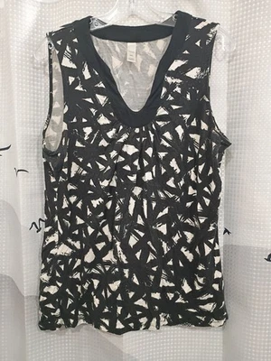 Merona женщин XXL без рукавов V шеи вискоза смесь блузка или топ - Изображение 1 из 4