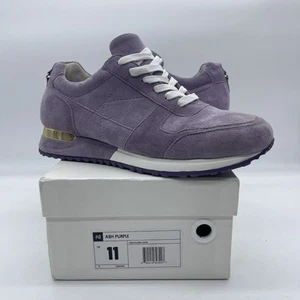 Marc Nolan Ash Men's Size 11 Lavender Purple Leather Trainer Shoes Sneakers - Picture 1 of 12