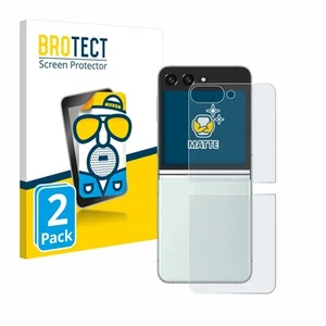 2x Anti-Reflets Protection Ecran pour Samsung Galaxy Z Flip 5 (Arrière) Film - Photo 1/7