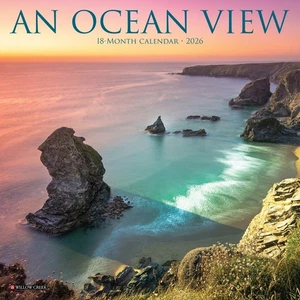 Mini calendario de pared Ocean View 2026 7" x 7" - Imagen 1 de 5