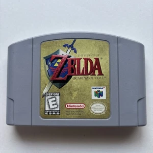 Legend of Zelda Ocarina Of Time Nintendo 64 N64 OOT RPG Auténtico Limpio Probado - Imagen 1 de 10