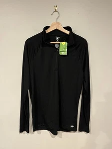 Athletic Works Dri More Negro Cuarto Cremallera Delgado Pequeño S Nuevo Con Etiquetas - Imagen 1 de 3