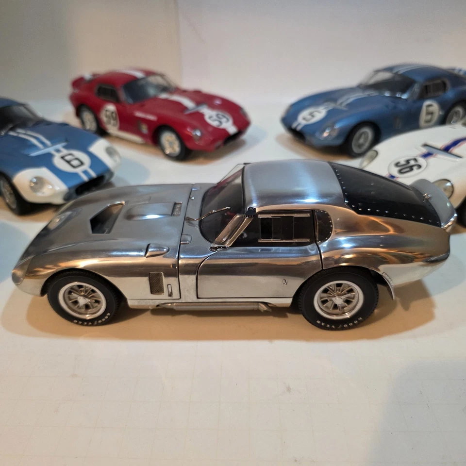 Carroll Shelby 7 PC 1:18 Exoto Daytona Coupe Collection Excellent With Boxes - Image 1 of 4